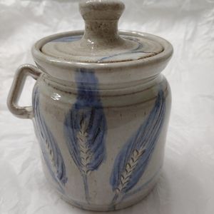 Ceramic Sugar Bowl Lidded, Pottery